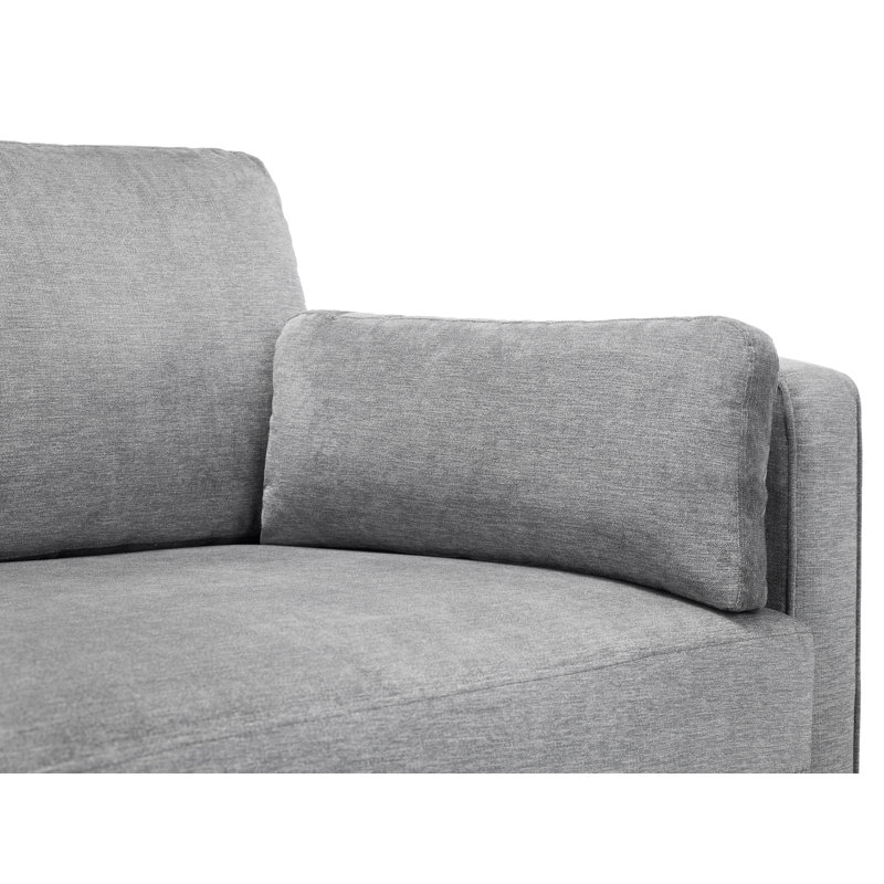 Gagarin 3 Seater Velvet Sofa, Dark Grey