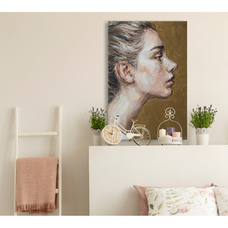 Crazy Beautiful 1 Piece Wrapped Canvas Painting, 38cm H x 25cm W x 3.81cm D