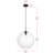 Rincon 1 - Light Black Single Pendant-1029506772
