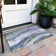 Machine Washable Indoor/Outdoor Claudian ACN1676 Blue Rug