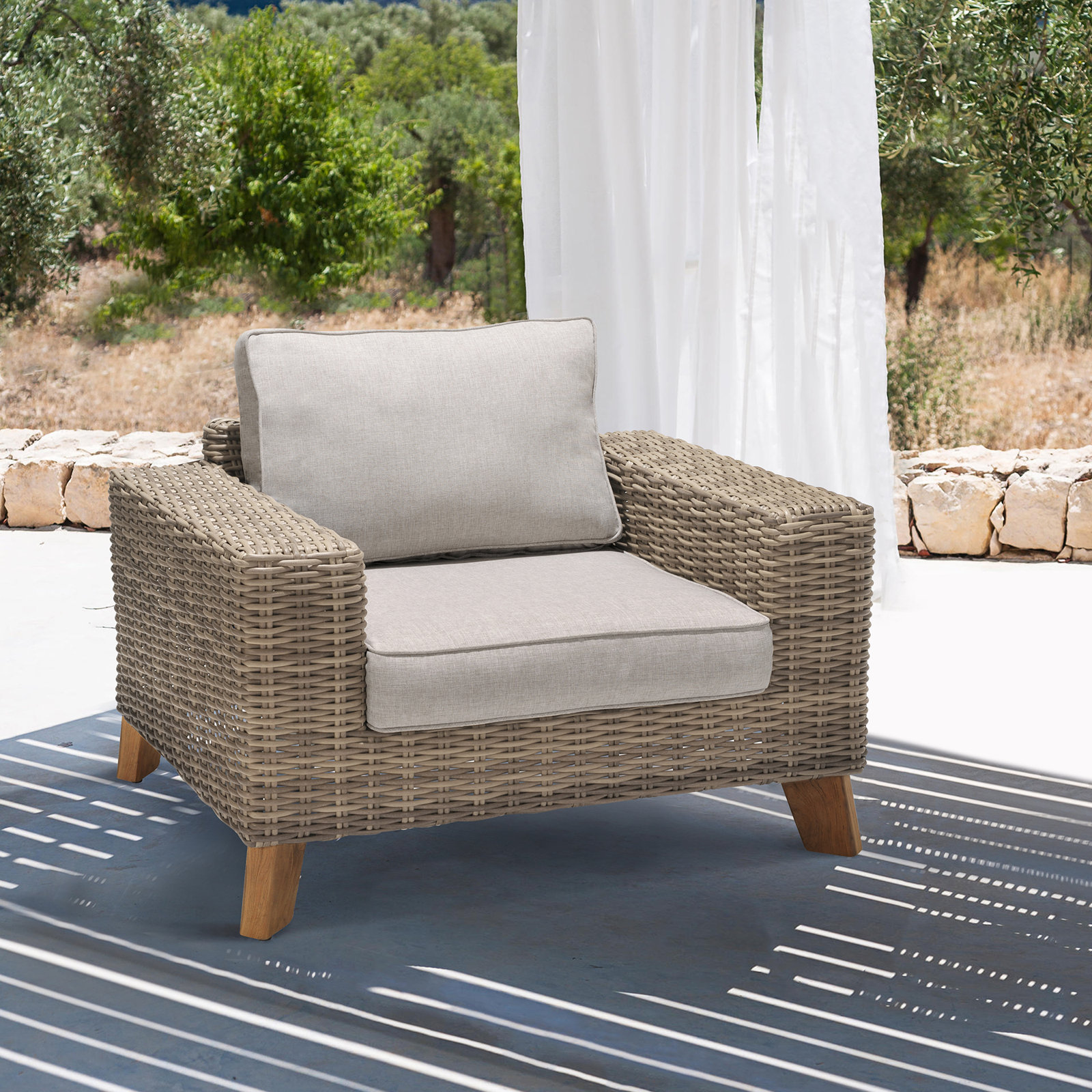 Napoli Outdoor Lounge Chair