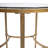 Bonnifait Antique Gold  Round Side Table