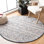 Diep Hand Tufted Wool And Cotton With Latex Geometric Rug