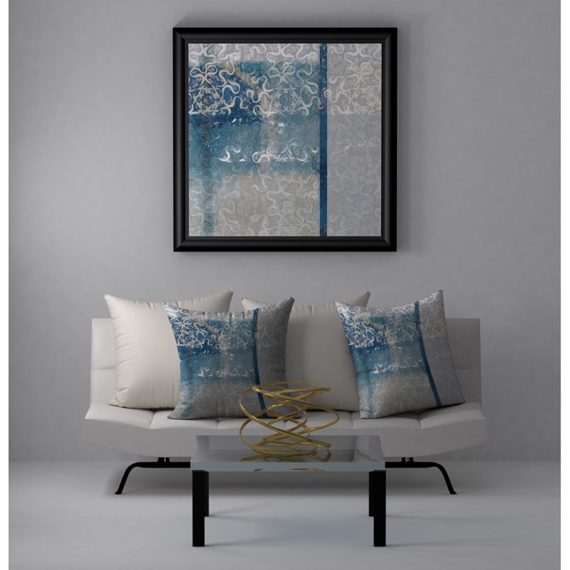 Housse et insert d'oreiller carré Thrilling Expert, 18" x 18"