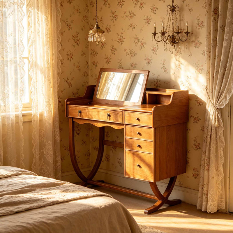 French style bedroom creative dressing table