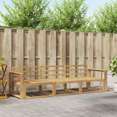 257.5cm Wide Patio Sectional Set