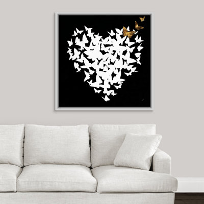 « cardiaque aflutter i », impression sur toile