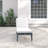 Outdoor Acacia Wood Chaise Lounge , Cushion Included-2147167373