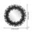Sunburst Black Wall Mirror