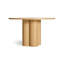 4 Quarter Round Solid Wood Dining Table-1356538240-1356538494