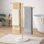 Porte-serviettes 3 porte-serviettes de bain avec base en marbre lesté SUS304 fini acier inoxydable brossé