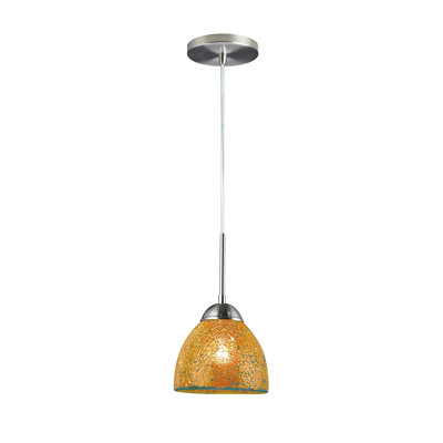 Luminaire suspendu pour dôme simple 1 lumières
