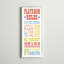 Plaque murale Abernathy Playroom Rules Part 2