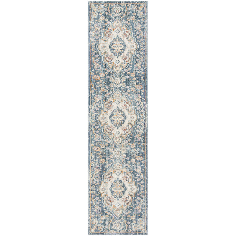 Bachus Oriental Viscose Area Rug, Runner 69 x 244 cm