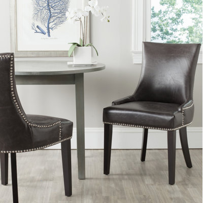 Chaise avec accoudoirs rembourrée Aleshka