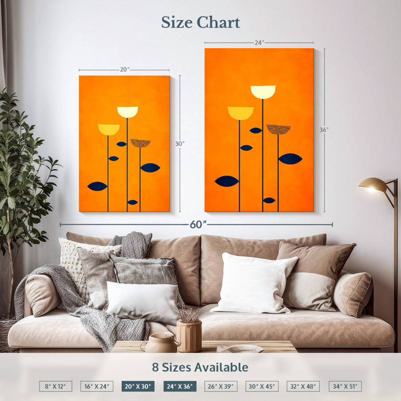 Avery Flower Family, 36" H x 24" W