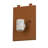 Rustic Lodge Flush Mounted Sconce