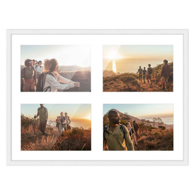 Wood Picture Frame with Mat