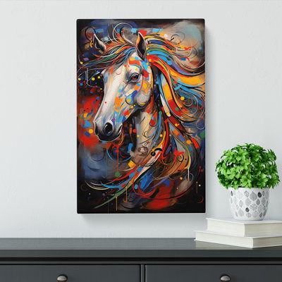 Pony Abstract - No Frame Print