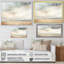 «Beige tempête pré», impression sur toile-97025458-97025459