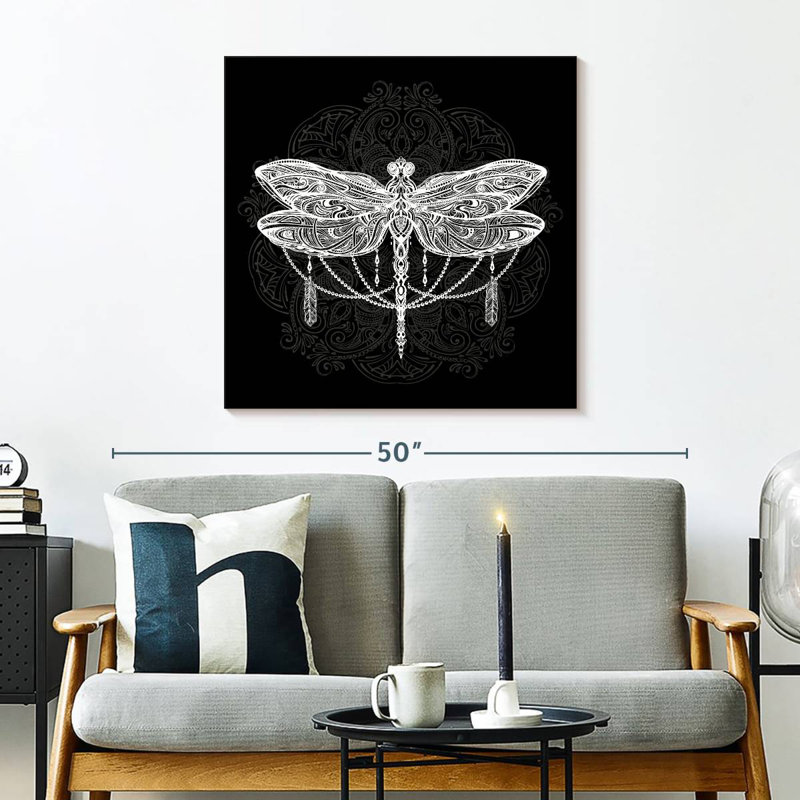 Crowle Boho Dragonfly, 30" H x 30" W