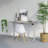 Midtown Value Height Adjustable Standing Desk, Single Motor, 48x24, Grey Strand Top with Brushed Silver Frame-2013536054-2013536062