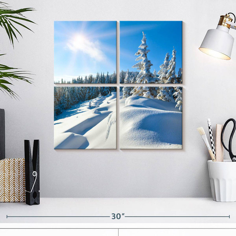 Alvord Sunny Day Winter, 18" H x 18" W