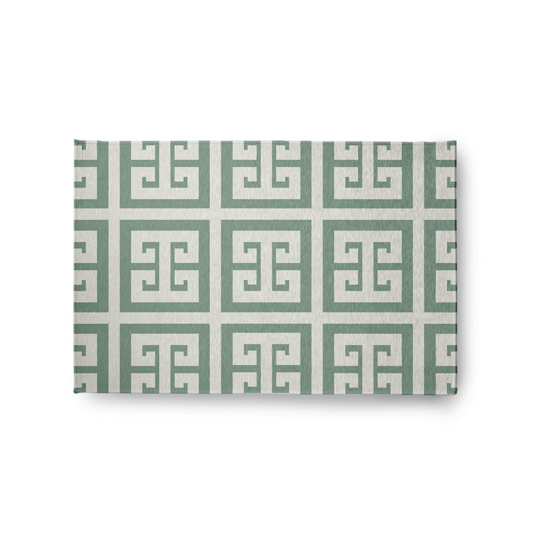 Subline Chenille Geometric Indoor Rug