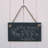 What Happens Under the Mistletoe Stays Under the Mistletoe Slate Hanging Sign