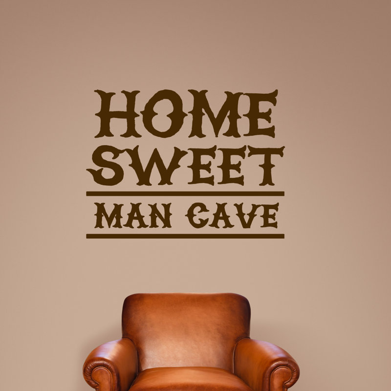 Henn Text & Numbers Non-Wall Damaging, Chocolate Brown