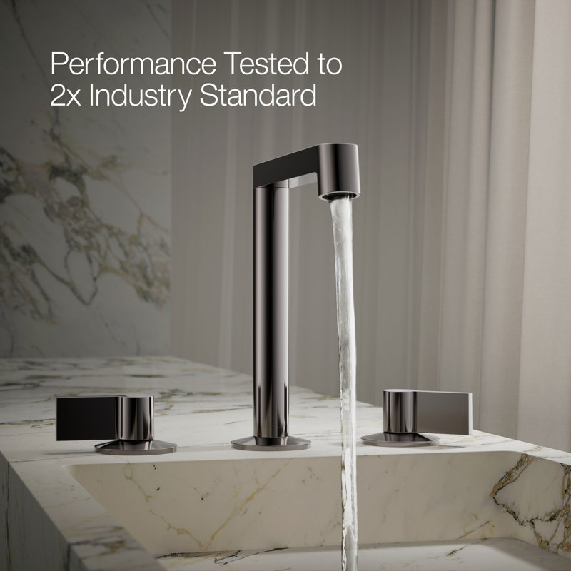 Components Bathroom Sink Handles With Lever Design, Vibrant Titanium