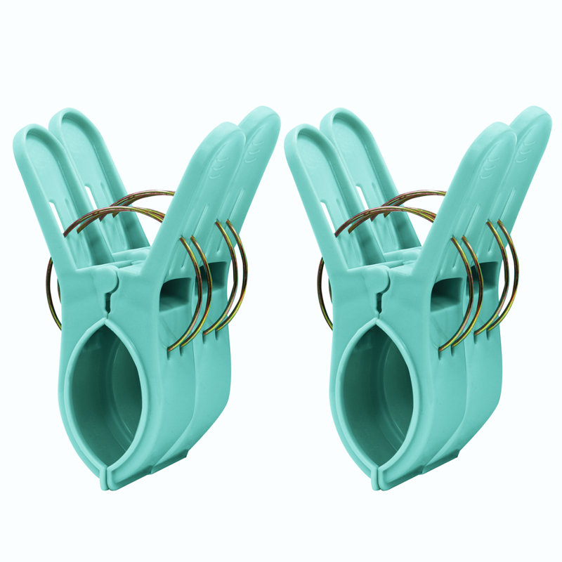 Plastic Clothes Pin, Aqua