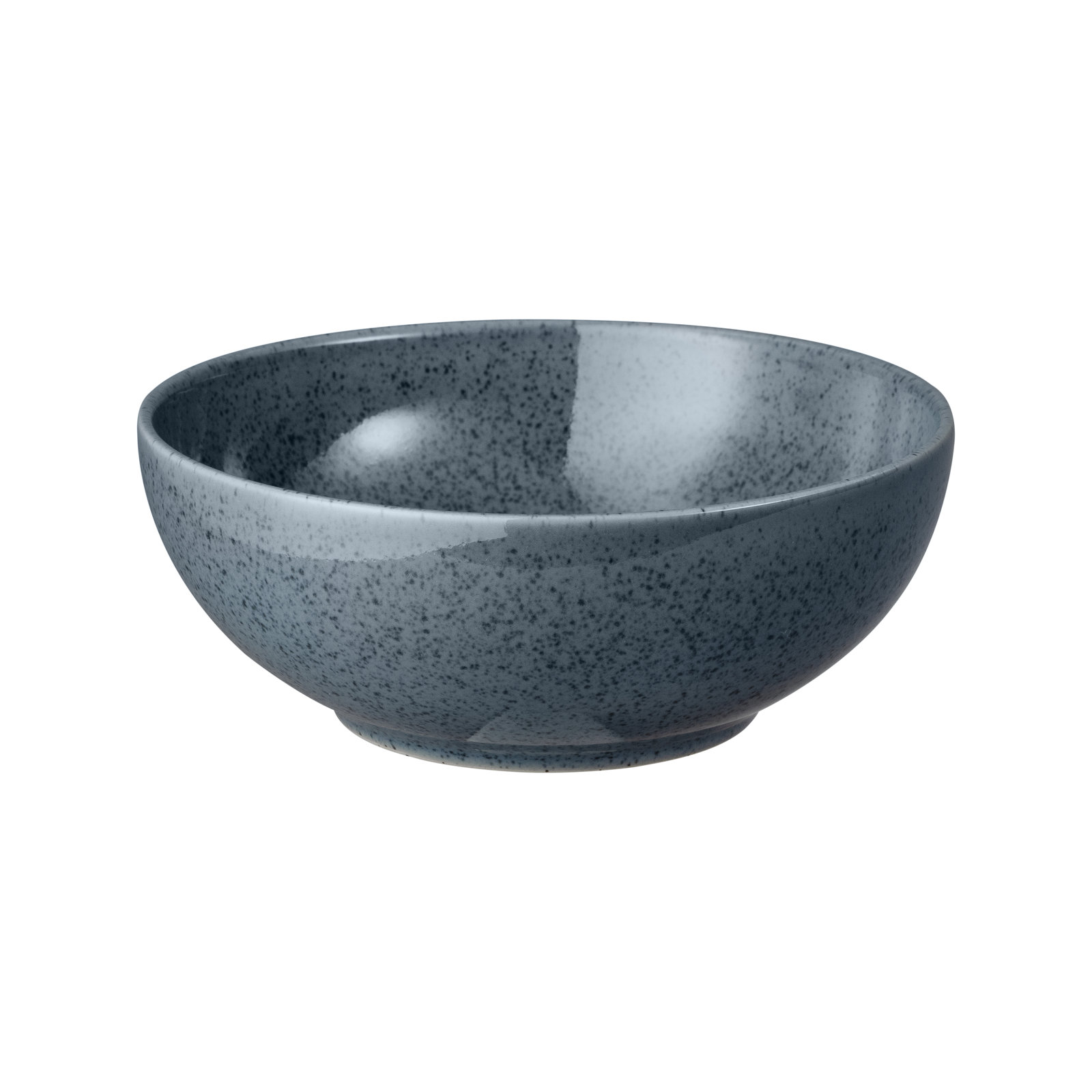 Dark Grey Speckle Stoneware Cereal Bowl