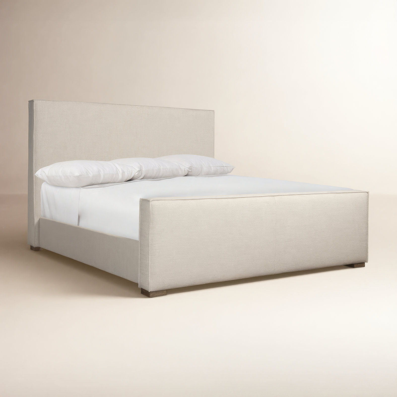 Tribeca Upholstered Panel Bed, Queen