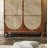 Simple Rattan Wardrobe-109942510