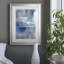 Bay View Indigo - Cadre photo, reproduction d'art sur papier-869519769-869519768