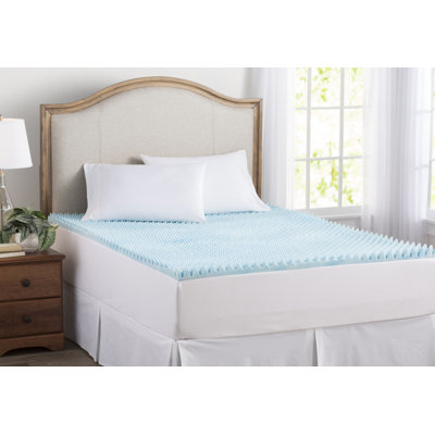 Wayfair Sleep™ 2" Reversible Medium Gel Memory Foam Mattress Topper