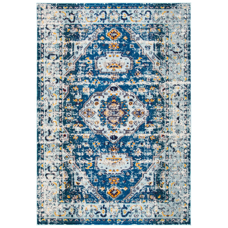 Yedidalga Performance Oriental Rug, Rectangle 4' x 6'