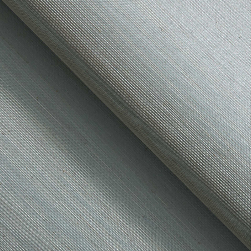 Fine Weave Abaca Authentic Grasscloth Wallpaper, Blue