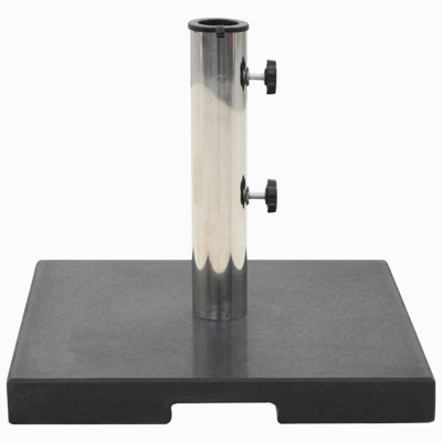 vidaXL Square Umbrella Base, Stainless Steel Pipe