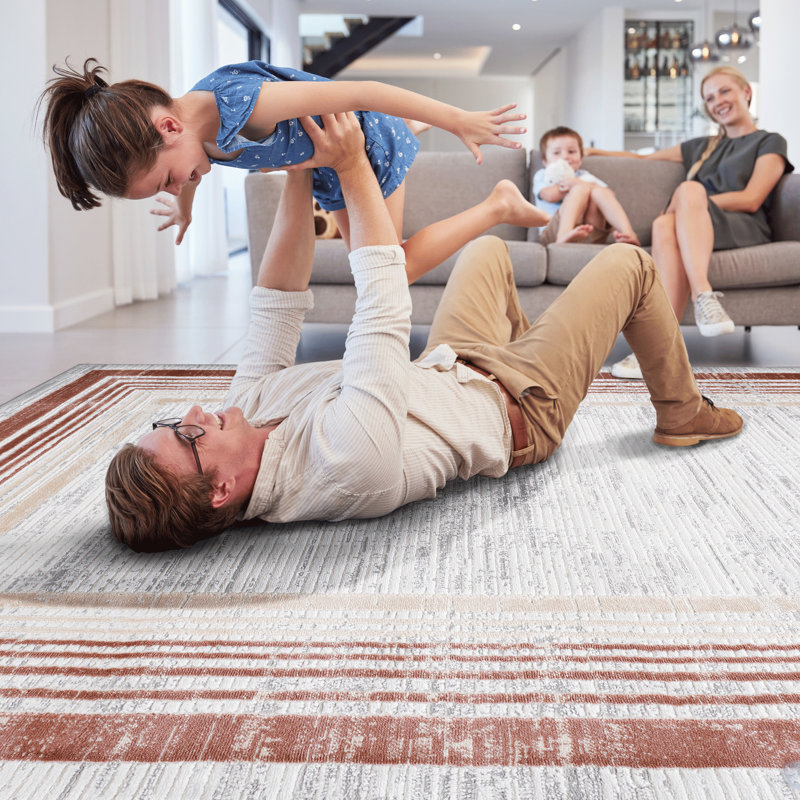 Tapis 2 x 3 en brun