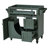 Bathroom Storage Cabinet With 2 Drawers And A Tip-Out Drawer, Accent Cabinet-409415138