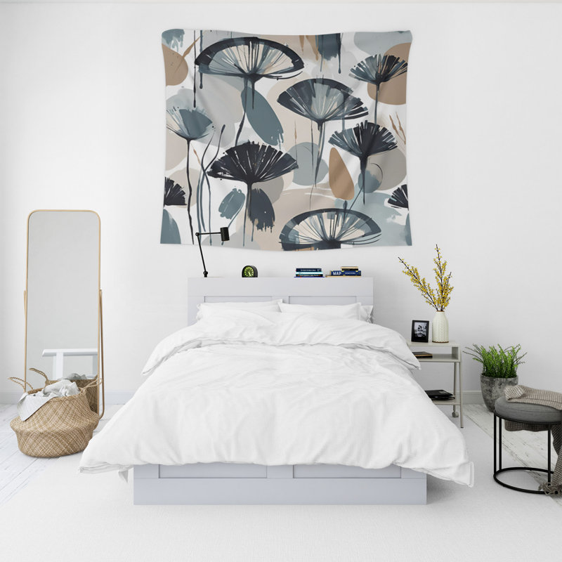 Tapisserie murale, H 80 po x l 68 po x P 0,8 po