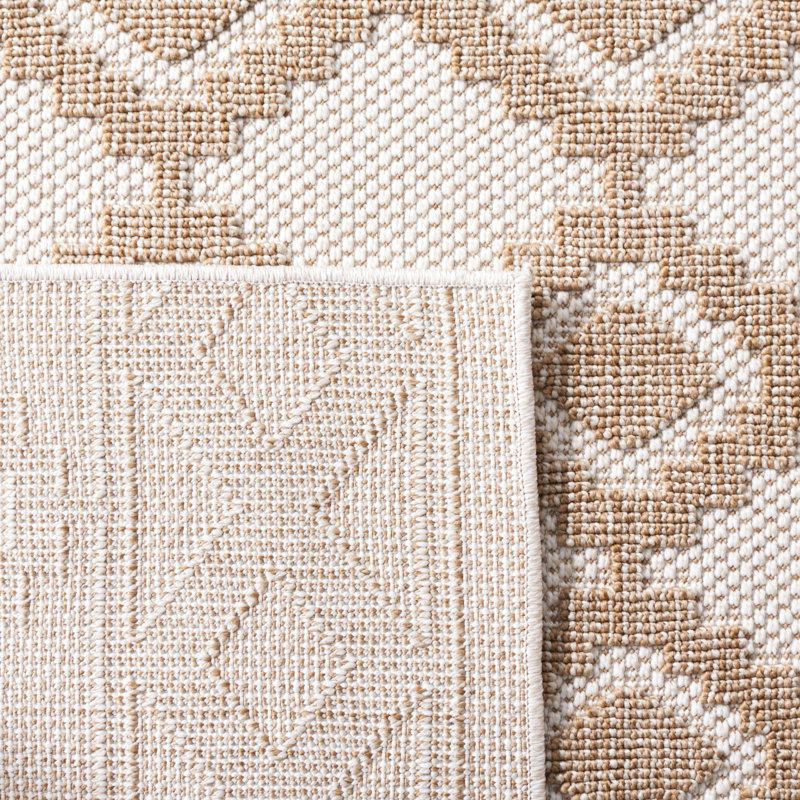 Kimm Performance Geometric Indoor/Outdoor Area Rug, Rectangle 5'3" x 7'6"