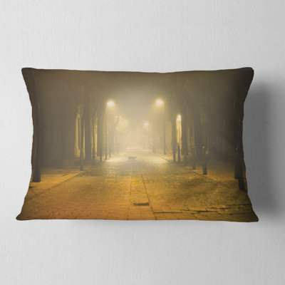Coussin décoratif paysage urbain