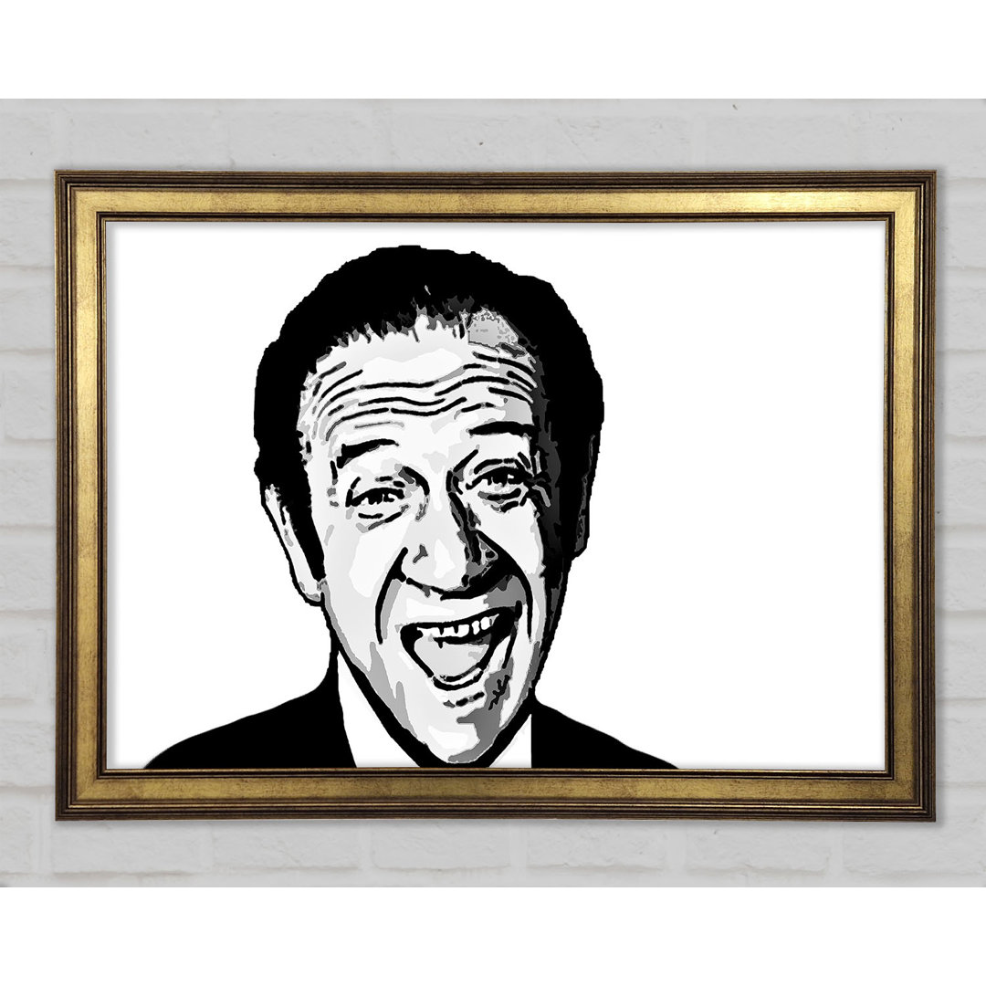 Sid James Carry On Films - Einzelne Bilderrahmen Kunstdrucke