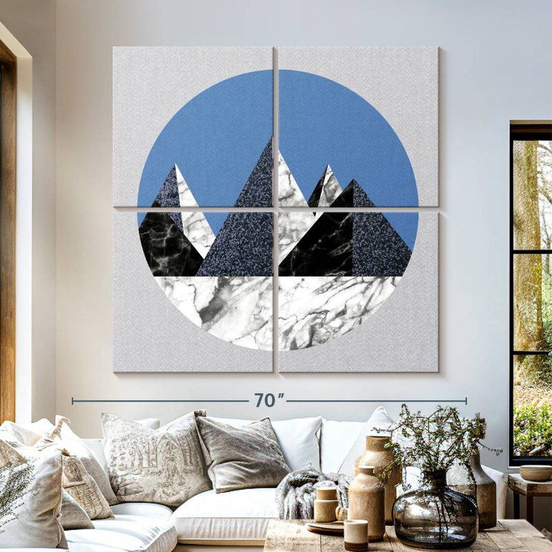 Alvord Basic Mountain, 57" H x 57" W