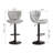 Adjustable Height And Modern Comfort Swivel Upholstered Bar Stool-1078295743