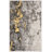 Riebe Abstract Power Loom Polypropylene Area Rug in Gray/Yellow-20794886