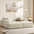 Bodhild 94.8" Feather-Filled Chenille Upholstered Sleeper Sofa-1874233827